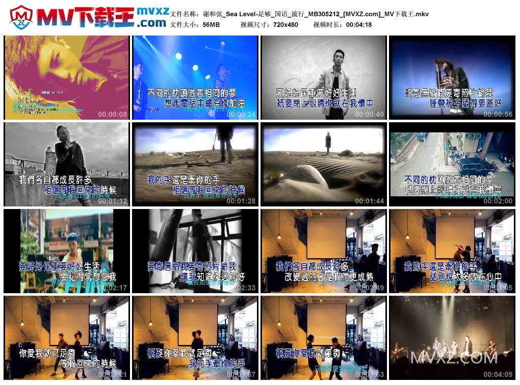 谢和弦_Sea Level-足够_国语_流行_MB305212